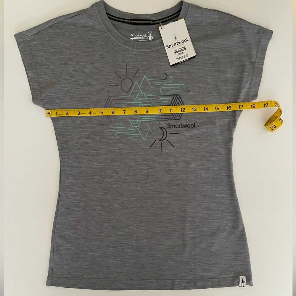 Smartwool Merino Sport 150 Mountain Reflection T-Shirt - Picture 5 of 8